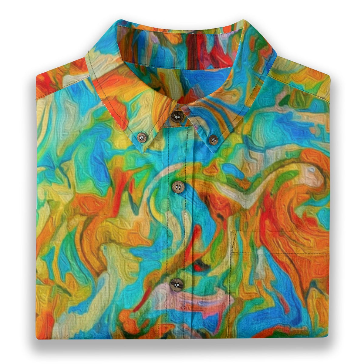 “Coober Pedy”  Men's Breathable Cotton Shirt|125GSM