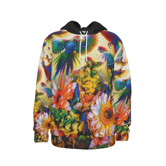 “Rosella Rising” Men's Pullover Hoodie