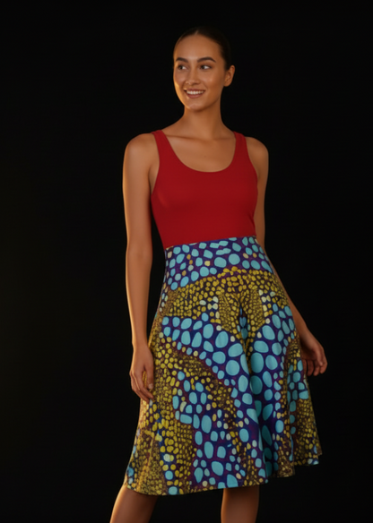 “Sunstone” Women's Sleeveless Dress