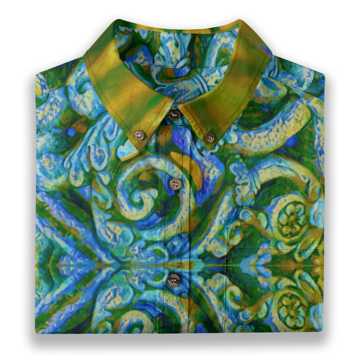 “Arcadia” Men's Breathable Cotton Shirt|125GSM