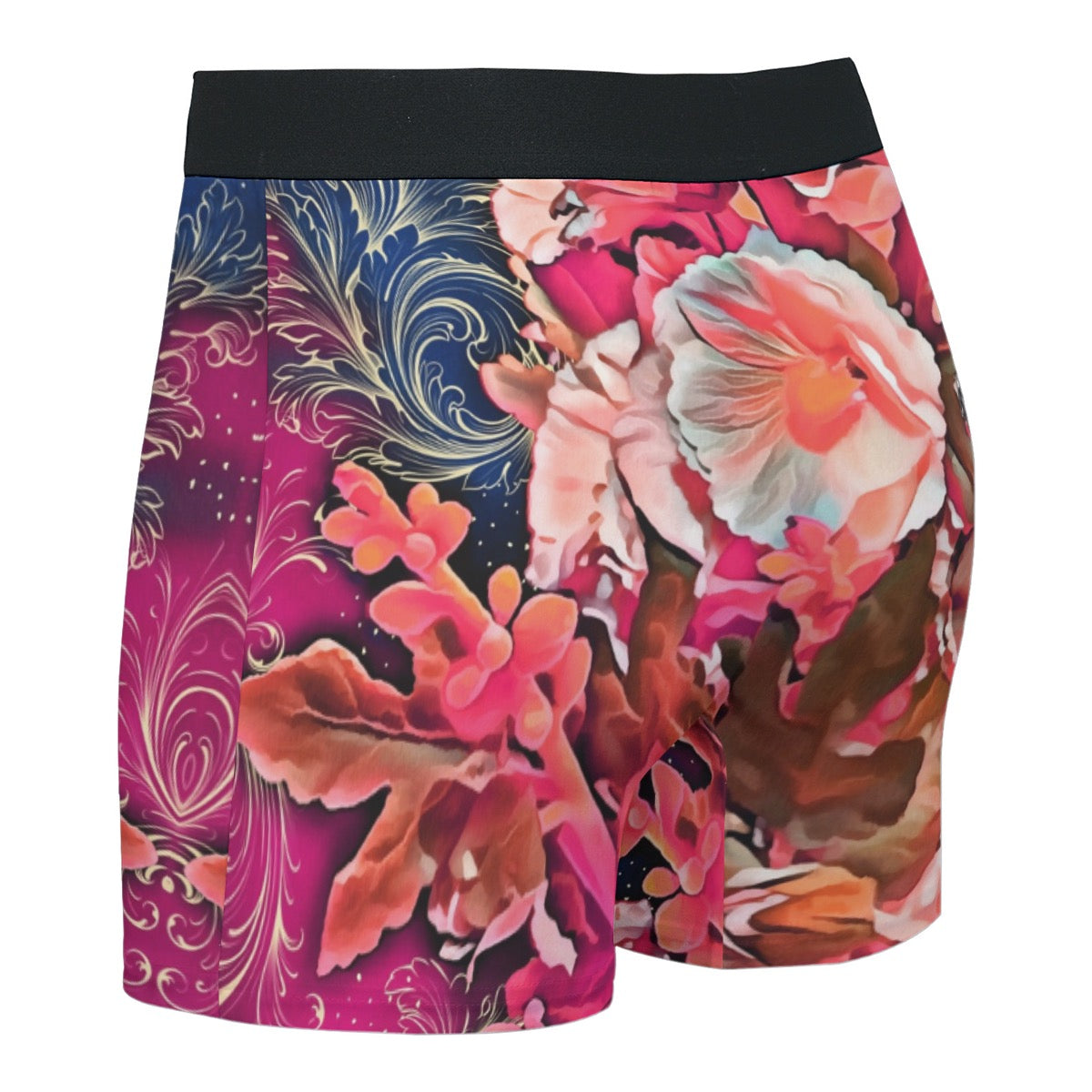 “Celestial Bloom” Men's Stretch Boxer Briefs