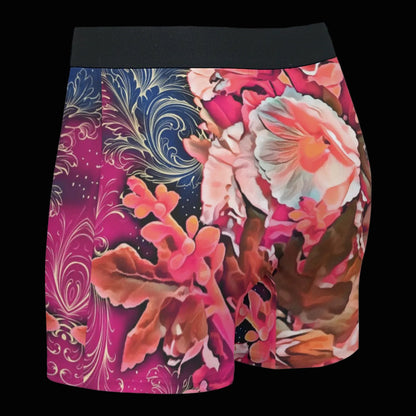 “Celestial Bloom” Men's Stretch Boxer Briefs