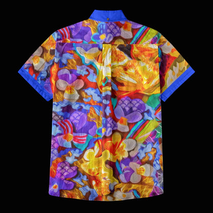 “Delirium” Men's Breathable Cotton Shirt|125GSM