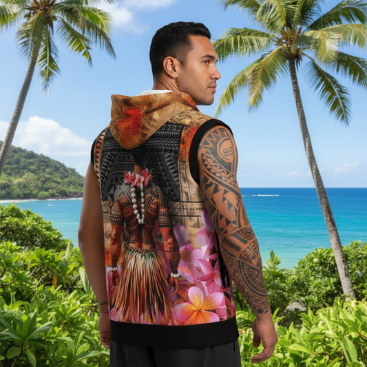 “Toa” Unisex Hooded Vest