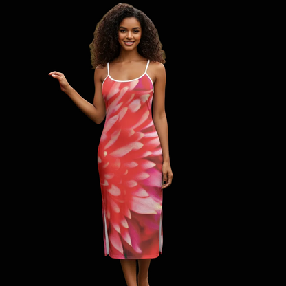 “Gerbera” Women's Back Cross Cami Dress