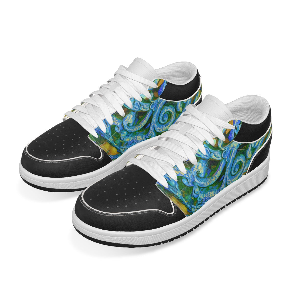 “Arcadia” Men's Low State Leather Stitching Shoes