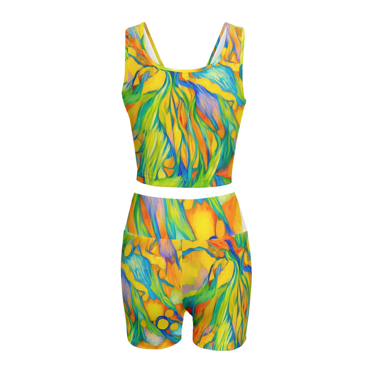 “Iridescence” Women's Yoga Set
