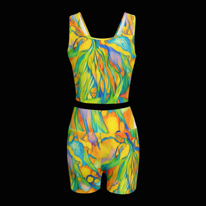 “Iridescence” Women's Yoga Set