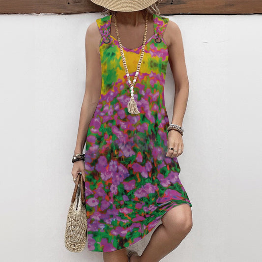“Festival” Women'S Hoop Suspender Dress