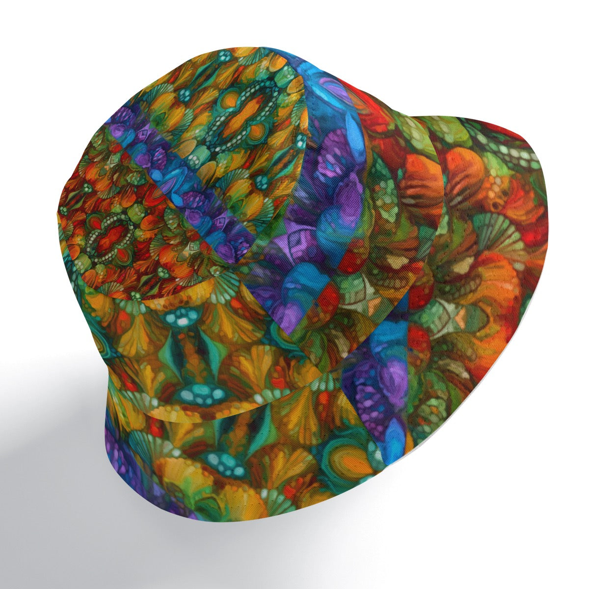 “Botanic Nebula” Double-Side Printing Bucket Hat
