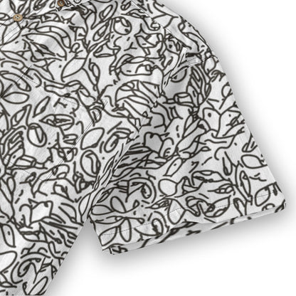 “Doodler” Men's Breathable Cotton Shirt|125GSM