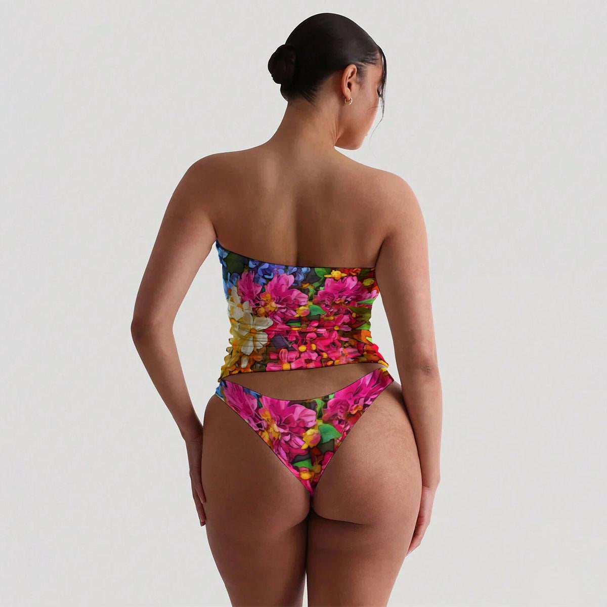 “Chelsea” Women's Strapless Tube Top Set