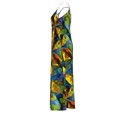 “Ocean Echoes”  Women's Sling Dress