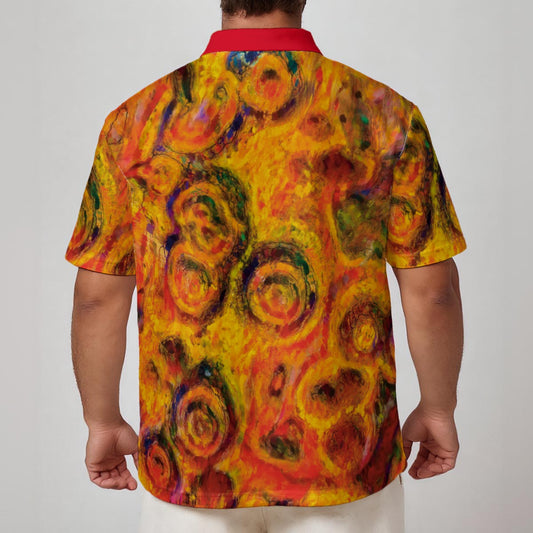 “Concentricity”  Men's Polo Shirt