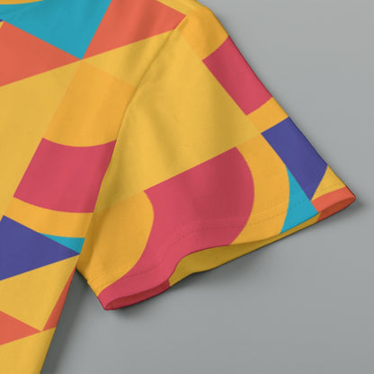 “Bold Primaries” Children's Short-Sleeve T-Shirt | 180GSM Cotton