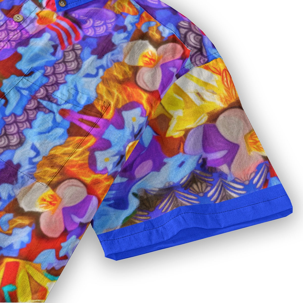 “Delirium” Men's Breathable Cotton Shirt|125GSM