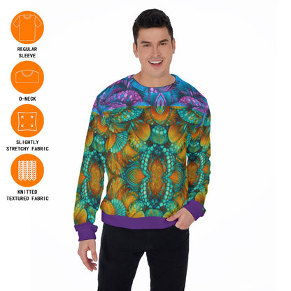 “Jewel Cascade” Men's Sweater