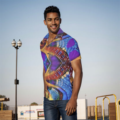 “Colour Vortex” Men's Shirt