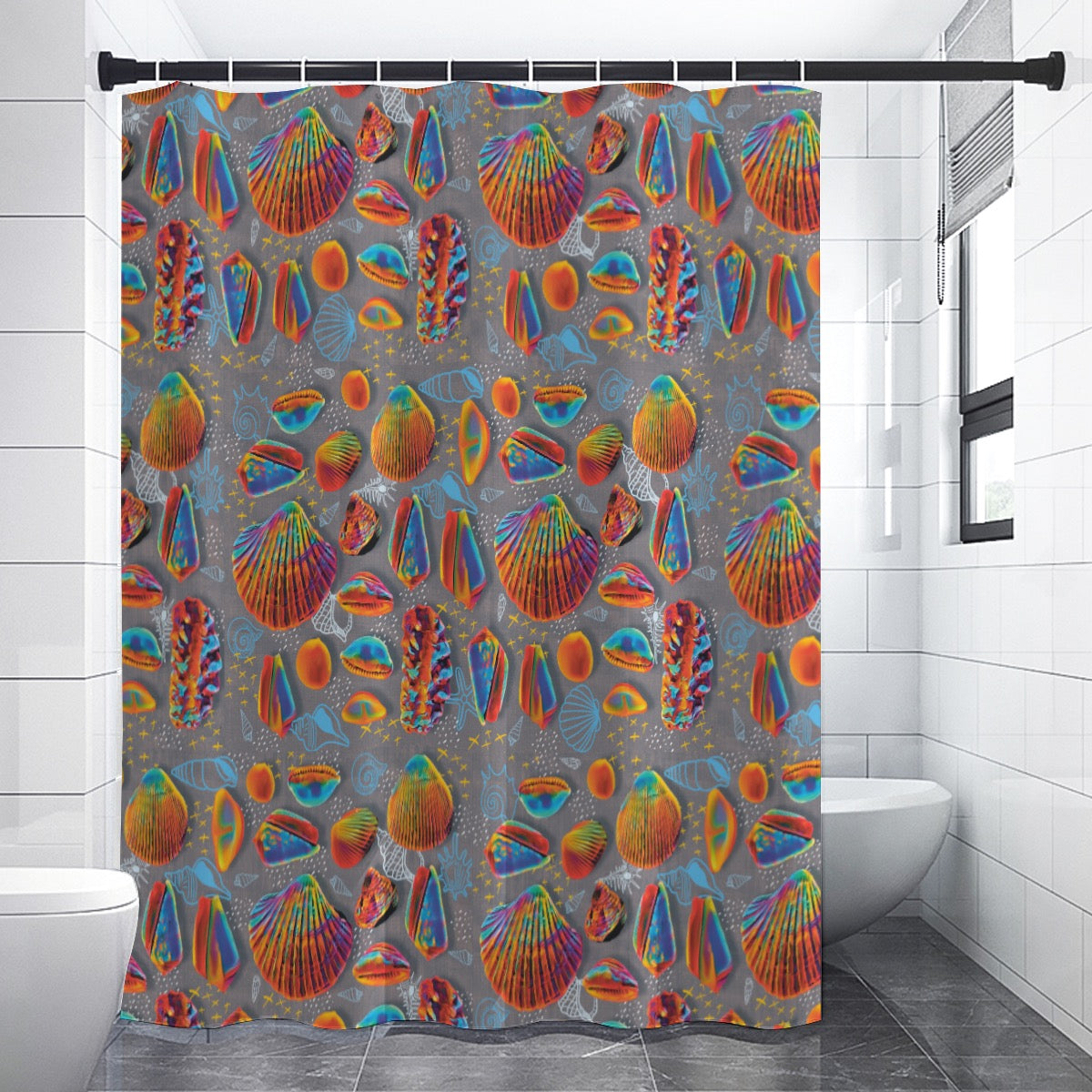 “Peregian Shells” Shower Curtains 150（gsm）