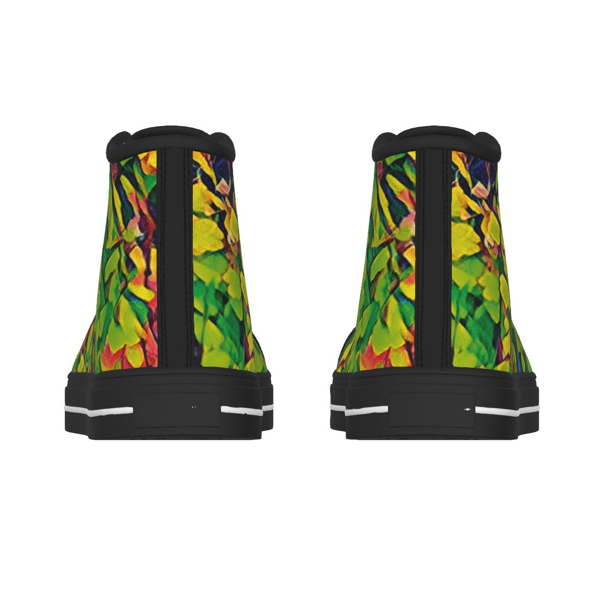“Fern” Men's Black Sole Canvas Shoes