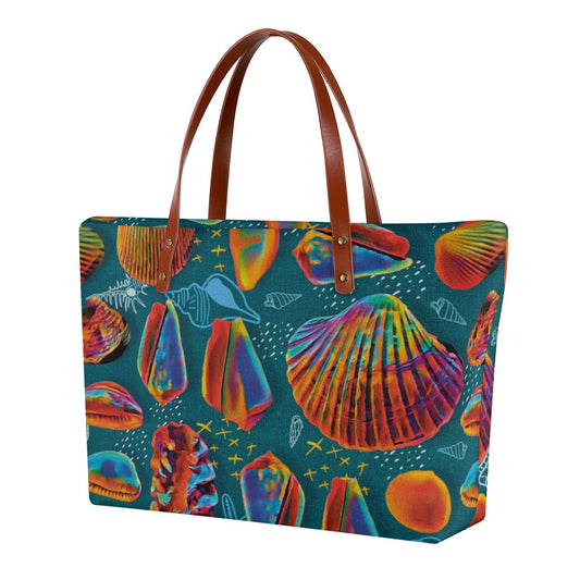 “Peregian Shells” Women's Tote Bag | Diving Cloth