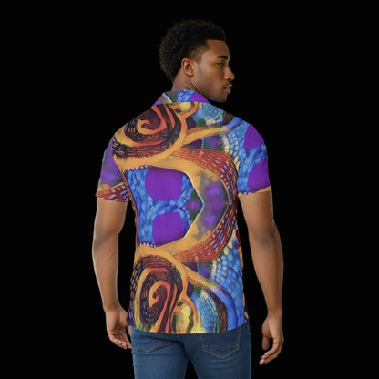 “Colour Vortex” Men's Shirt