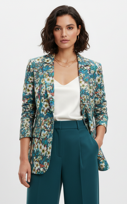 “Hawthorn” Women's Leisure Blazer | 245GSM Cotton