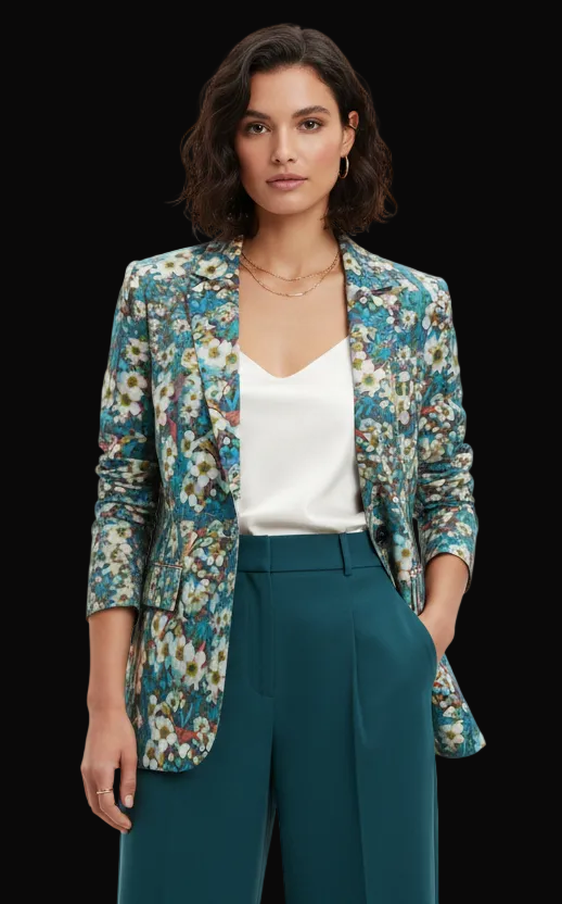 “Hawthorn” Women's Leisure Blazer | 245GSM Cotton