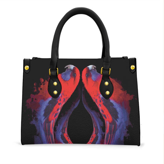 “Rosella” Women's Tote Bag With Black Handle