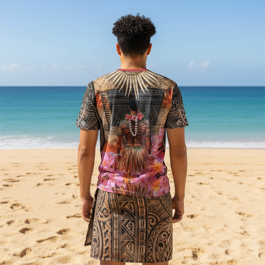 “Toa” Men's O-Neck T-Shirt