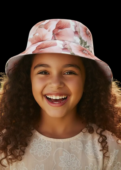 ‘Pink Posey’ Small Bucket Hat