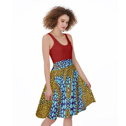 “Sunstone” Women's Sleeveless Dress