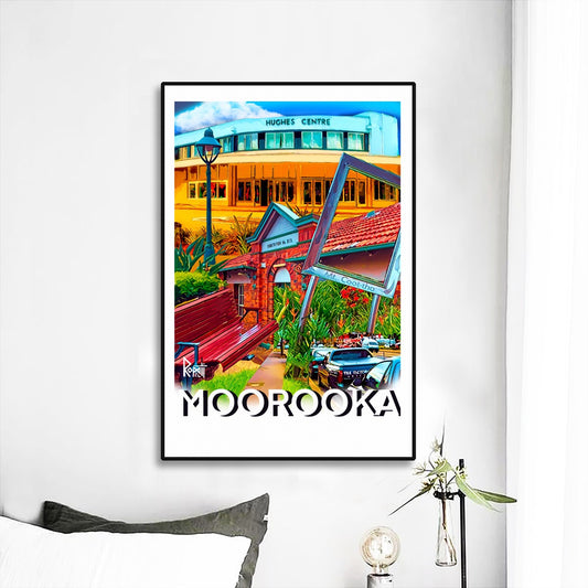 MOOROOKA Suburban Framed Poster