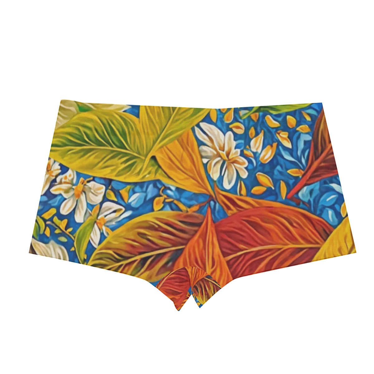 “Botanical Rhapsody” Men's Short Boxer Briefs