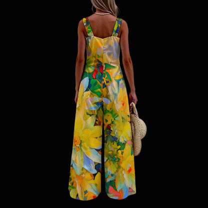 “Summer Daze” Women's Wide-Leg Jumpsuit