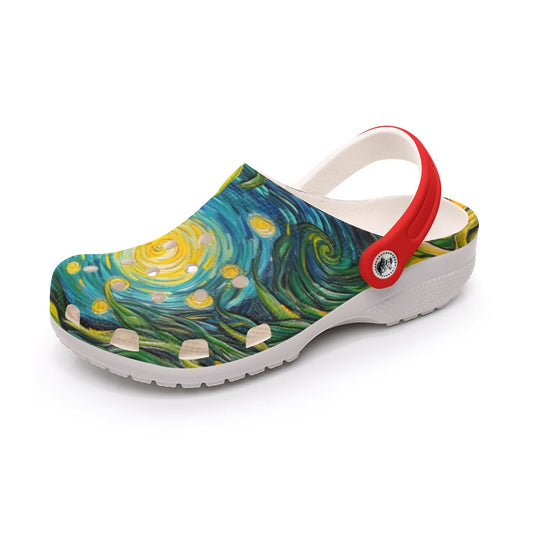 All-Over Print Men's Classic Clogs