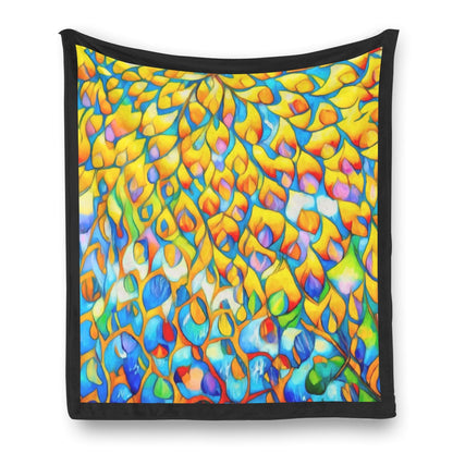 “Prism”Flannel Blanket