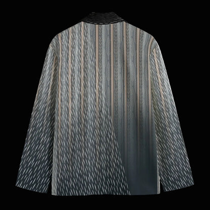 “Rain Coat” Men's Casual Flat Lapel Collar Blazer | 245GSM Cotton