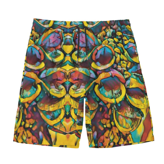 “Spectrum” Men‘s Beach Shorts With Lining