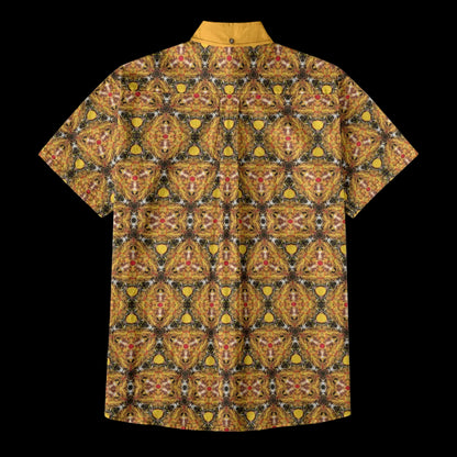 “Echo” Men's Breathable Cotton Shirt|125GSM