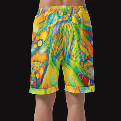 “Iridescent” Men's Casual Short Pants