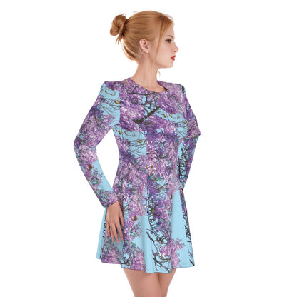 “Jacaranda Season” Women's Irish Dress