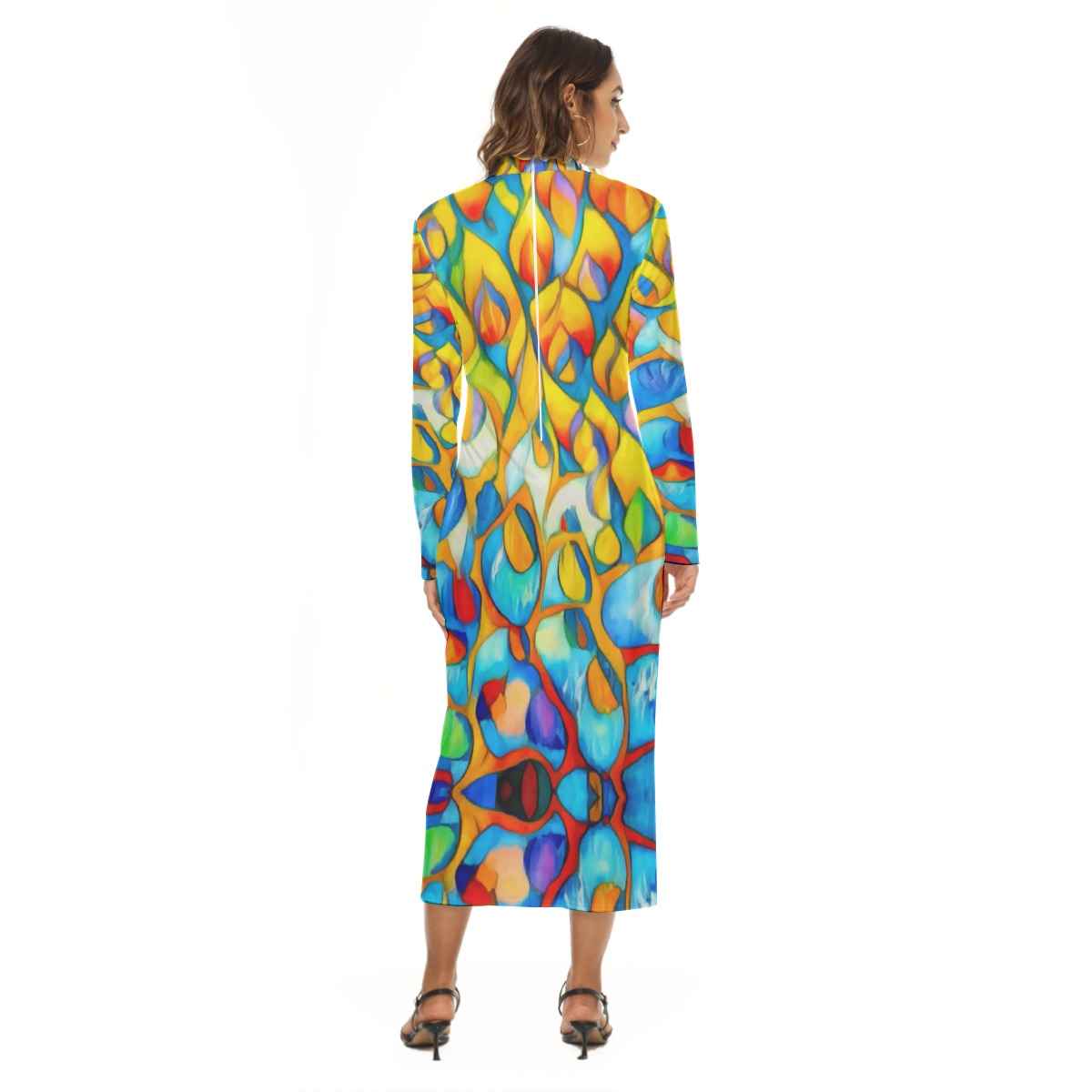 “Prism” Print Women's Hip Dress