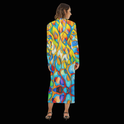 “Prism” Print Women's Hip Dress