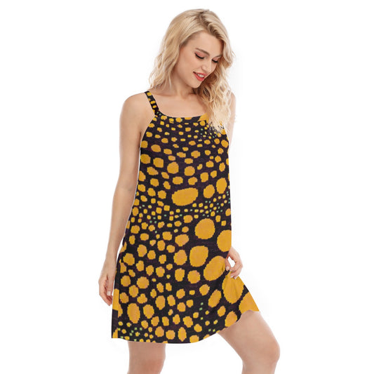 “Spot Me” Women's Sleeveless Cami Dress