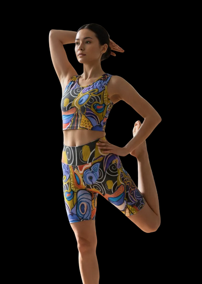 “Organic Echoes” Women's Yoga Set