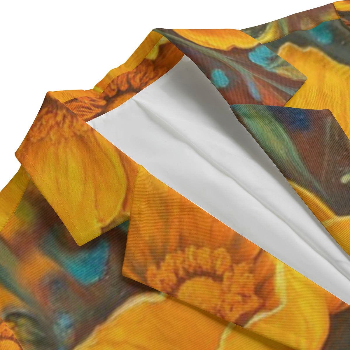 “Golden Cascade” Women's Leisure Blazer | 245GSM Cotton