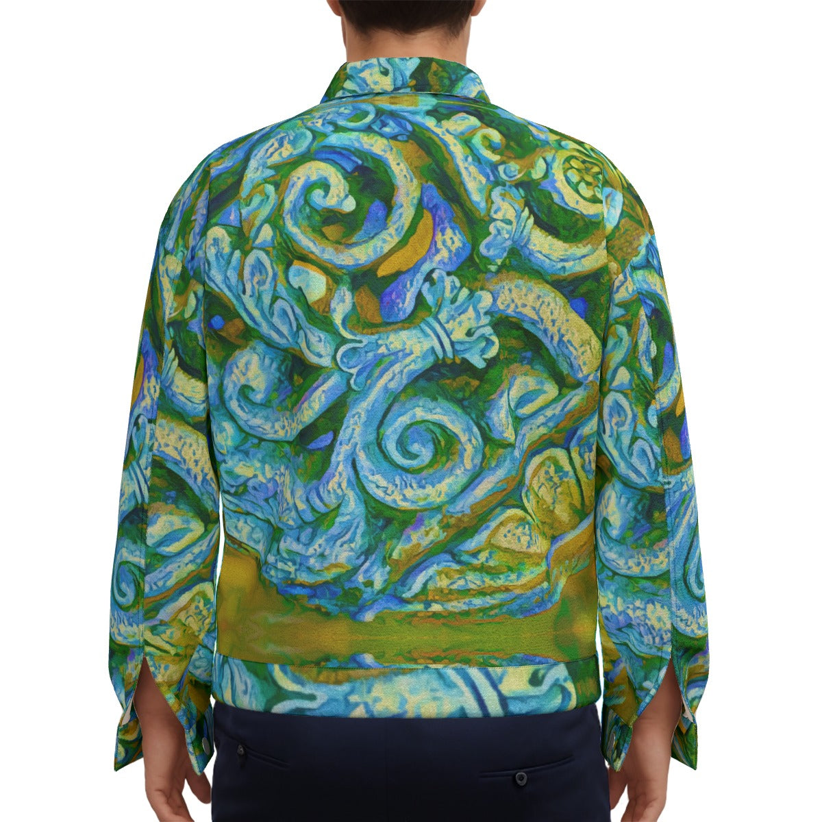 “Arcadia” Unisex Lapel Jacket | 245GSM Cotton