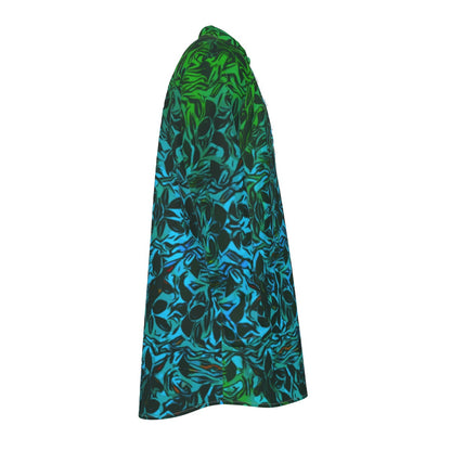 “Tribal Oceanic” Men's Stand-up Collar Long Shirt