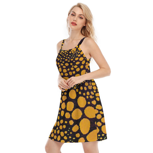 “Spot Me” Women's Sleeveless Cami Dress